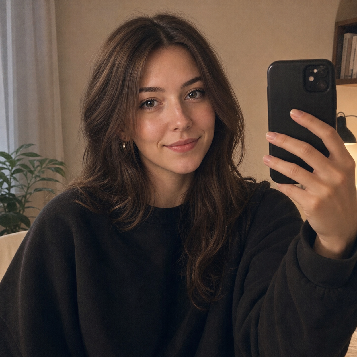 Before, the raw input you would upload for Chibi Mini-Me Effect: Tiny 3D Versions of You Around Your Selfie