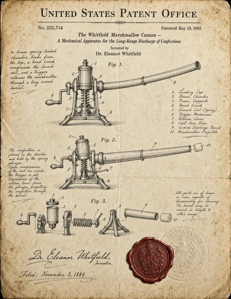 Vintage Patent of an Invention — Frame Their Invention as an 1800s Heirloom preview