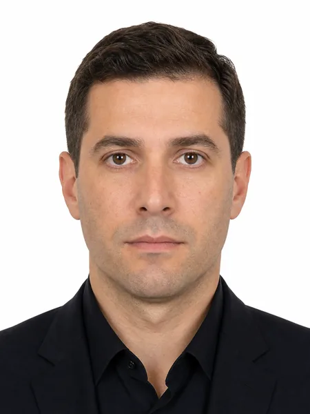 Professional ID Photo — Clean Federal-Compliant Headshot preview