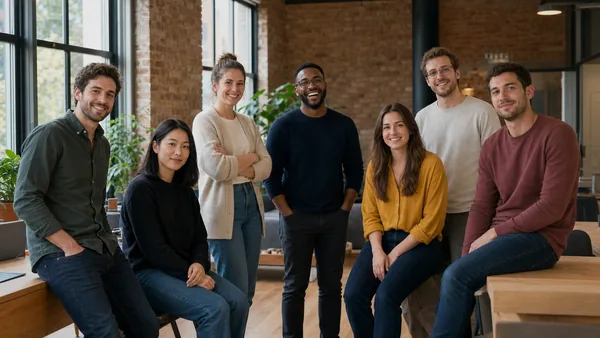 Office Group Photo — 5-10 People About-Page Hero, Identity-Locked preview
