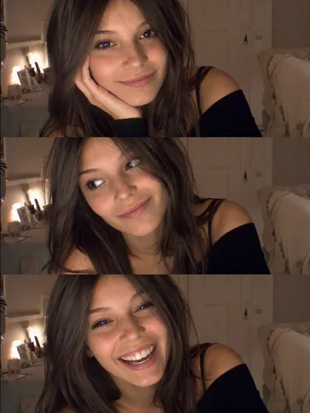 Y2K Webcam Selfie Strip — 3 Expressions, One Vibe preview