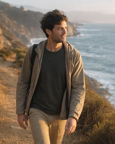 Travel Adventure Shot — Candid Outdoor Photo for Dating Profiles preview