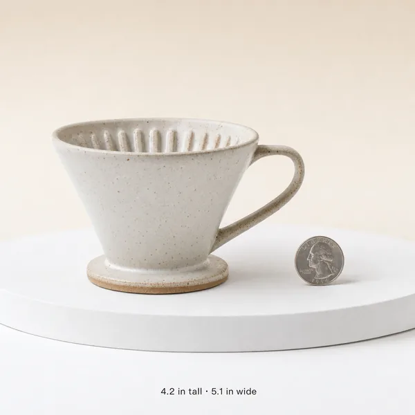 Etsy Scale Shot — Minimalist Podium with Size Reference preview