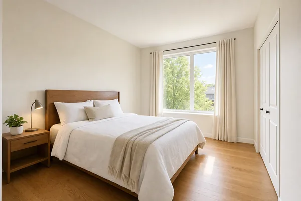 Bedroom Listing Photo — Photoreal Zillow / Airbnb Hero Shot preview
