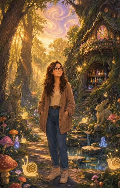 Disney Storybook Scene — You as the Hero in a Magical World preview