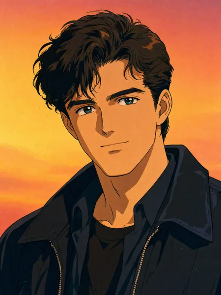 Anime-Style Portrait — Your Photo as a 90s-Anime Character preview